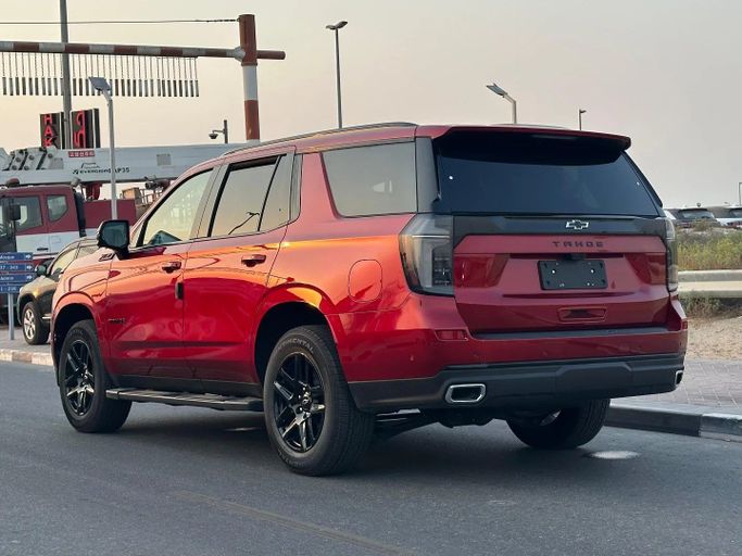 New Chevrolet Tahoe V Facelift, 5.3 l, 2025 in Sharjah by Alfaris Used Cars, Red color. Other | AUTO.AE