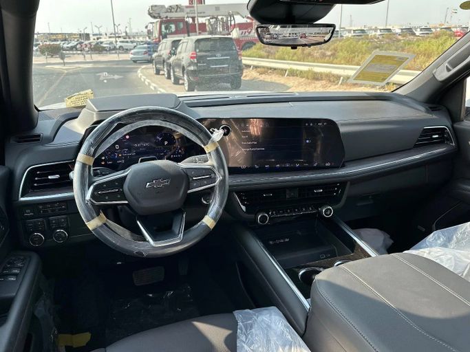 New Chevrolet Tahoe V Facelift, 5.3 l, 2025 in Sharjah by Alfaris Used Cars, White color. Other | AUTO.AE