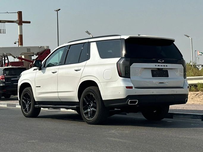 New Chevrolet Tahoe V Facelift, 5.3 l, 2025 in Sharjah by Alfaris Used Cars, White color. Other | AUTO.AE