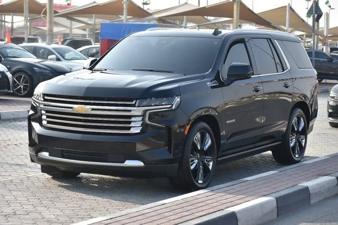 Used Chevrolet Tahoe V, 6.2 l, 2023 in Sharjah by Alfaris Used Cars, Black color. Other | AUTO.AE