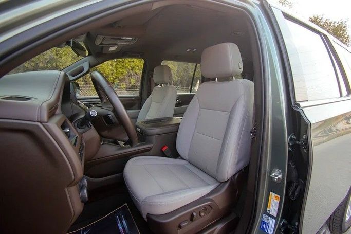 Used Chevrolet Tahoe V, 5.3 l, 2023 in Sharjah by First Choice Cars, Green color. GCC Specs | AUTO.AE