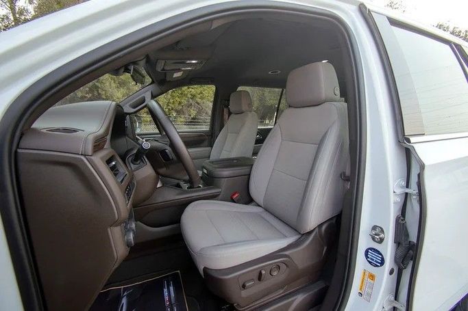 Used Chevrolet Tahoe V, 5.3 l, 2023 in Sharjah by First Choice Cars, White color. GCC Specs | AUTO.AE