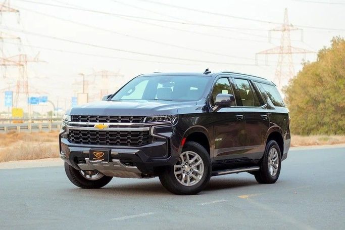 Used Chevrolet Tahoe V, 5.3 l, 2023 in Sharjah by First Choice Cars, Grey color. GCC Specs | AUTO.AE