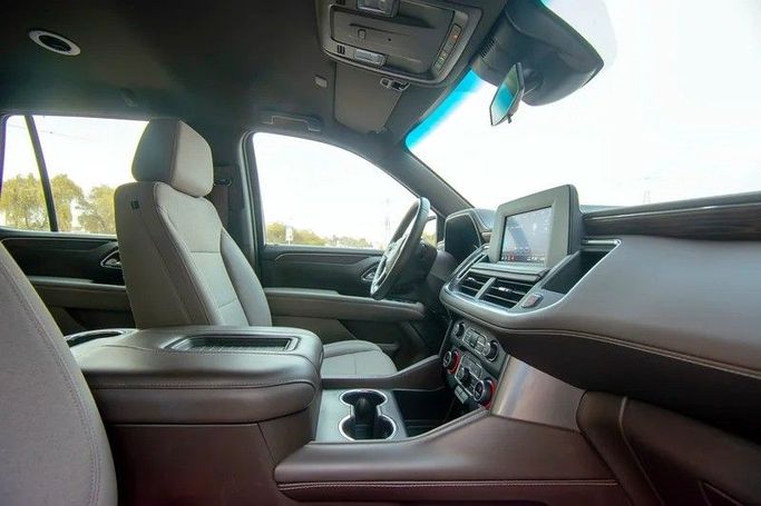 Used Chevrolet Tahoe V, 5.3 l, 2023 in Sharjah by First Choice Cars, Grey color. GCC Specs | AUTO.AE