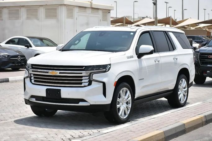 Used Chevrolet Tahoe V, 6.2 l, 2021 in Sharjah by Alfaris Used Cars, White color. Other | AUTO.AE