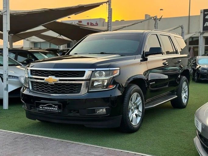 Used Chevrolet Tahoe IV, 6.2 l, 2018 in Sharjah by Al Fakhamah Used Cars, Black color. GCC Specs | AUTO.AE