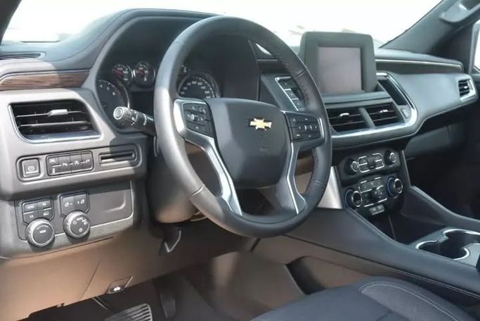 Used Chevrolet Tahoe V, 5.3 l, 2022 in Sharjah by Alfaris Used Cars, Black color. Other | AUTO.AE