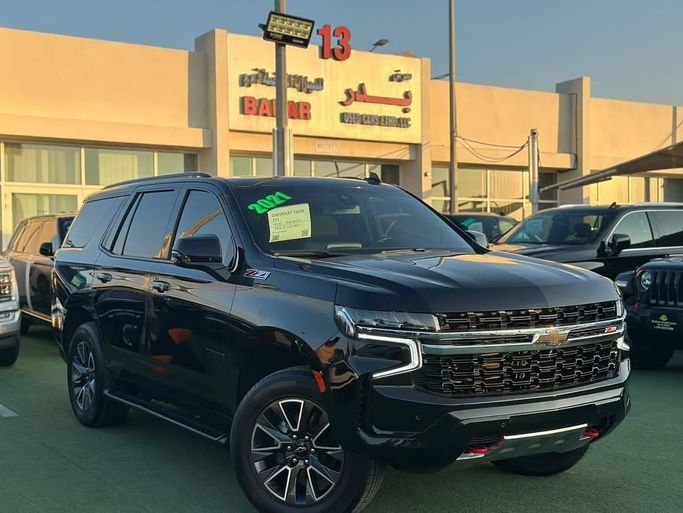 Used Chevrolet Tahoe V, 5.3 l, 2021 in Sharjah by Badar Used Cars, Black color.  | AUTO.AE