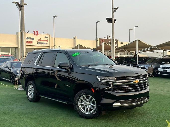Used Chevrolet Tahoe V, 5.3 l, 2021 in Sharjah by Badar Used Cars, Black color.  | AUTO.AE