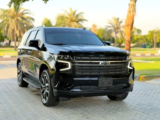 Подержанный ⁦Chevrolet Tahoe V, 6.2 л, 2022⁩ в ОАЭ, Шарджа от Al Sayarah Afaeqah Used Cars Черный цвет. GCC | AUTO.AE | Объявление #279933