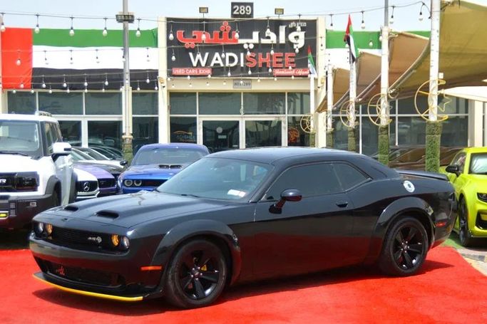 Used Dodge Challenger III Facelift 2, 3.6 l, 2021 in Sharjah by Wadishee Used Cars, Black color. American Specs | AUTO.AE