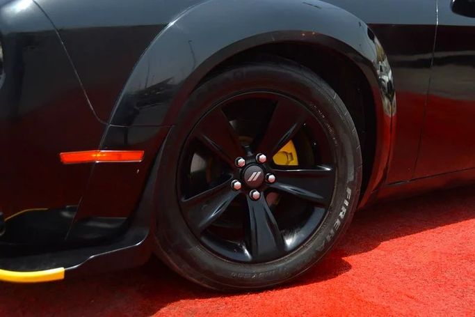 Used Dodge Challenger III Facelift 2, 3.6 l, 2021 in Sharjah by Wadishee Used Cars, Black color. American Specs | AUTO.AE