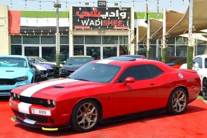 Used Dodge Challenger R_T III Facelift 2, 5.7 l, 2017 in Sharjah by Wadishee Used Cars, Red color. American Specs | AUTO.AE