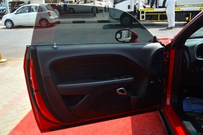 Used Dodge Challenger R_T III Facelift 2, 5.7 l, 2017 in Sharjah by Wadishee Used Cars, Red color. American Specs | AUTO.AE