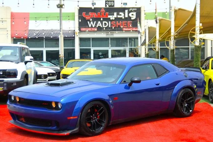 Used Dodge Challenger R_T III Facelift 2, 5.7 l, 2022 in Sharjah by Wadishee Used Cars, Blue color. American Specs | AUTO.AE