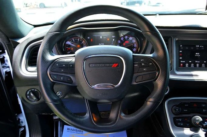 Used Dodge Challenger III Facelift 2, 3.6 l, 2021 in Sharjah by Wadishee Used Cars, White color. American Specs | AUTO.AE