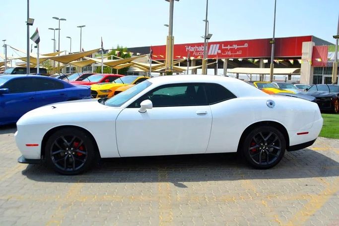 Used Dodge Challenger III Facelift 2, 3.6 l, 2021 in Sharjah by Wadishee Used Cars, White color. American Specs | AUTO.AE