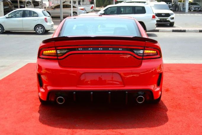 Used Dodge Charger VII (LD) Facelift, 3.6 l, 2022 in Sharjah by Wadishee Used Cars, Red color. American Specs | AUTO.AE