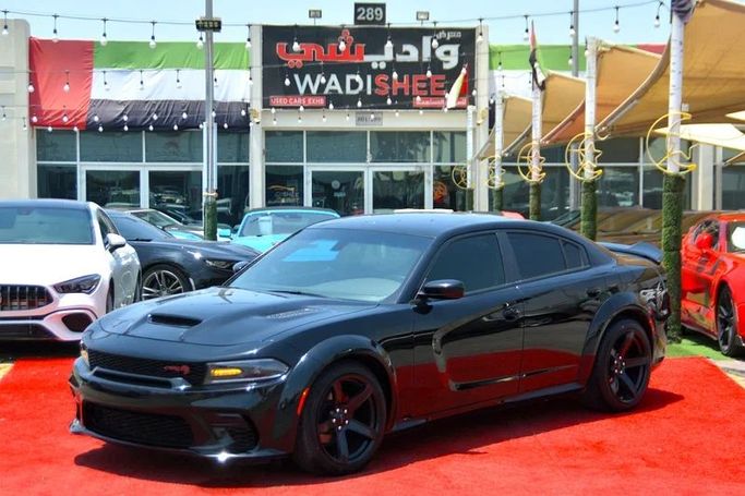 Used Dodge Charger VII (LD) Facelift, 3.6 l, 2022 in Sharjah by Wadishee Used Cars, Black color. American Specs | AUTO.AE