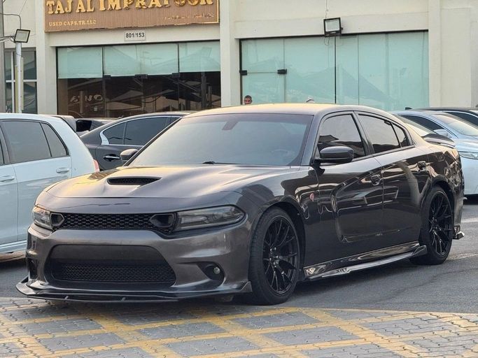 Used Dodge Charger R_T VII (LD) Facelift, 5.7 l, 2019 in Sharjah by Titanium Used Cars, Grey color. American Specs | AUTO.AE