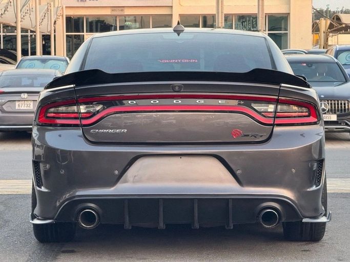 Used Dodge Charger R_T VII (LD) Facelift, 5.7 l, 2019 in Sharjah by Titanium Used Cars, Grey color. American Specs | AUTO.AE