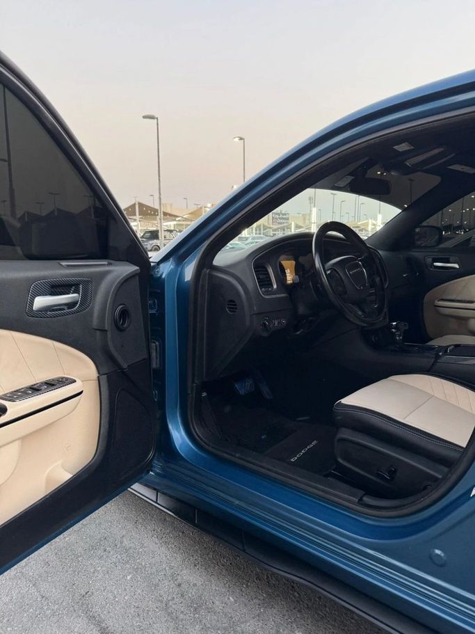 Used Dodge Charger SXT VII (LD) Facelift, 3.6 l, 2020 in Sharjah by Titanium Used Cars, Light Blue color. American Specs | AUTO.AE