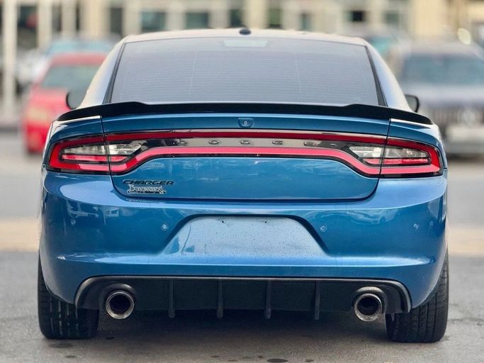 Used Dodge Charger SXT VII (LD) Facelift, 3.6 l, 2020 in Sharjah by Titanium Used Cars, Light Blue color. American Specs | AUTO.AE