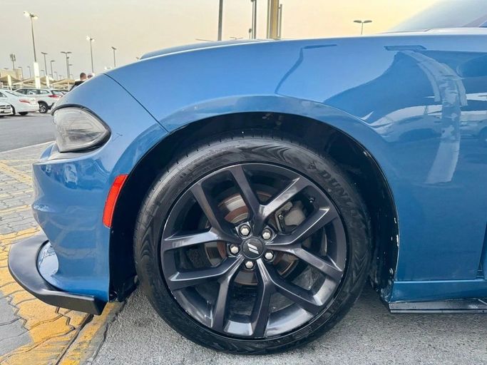 Used Dodge Charger SXT VII (LD) Facelift, 3.6 l, 2020 in Sharjah by Titanium Used Cars, Light Blue color. American Specs | AUTO.AE