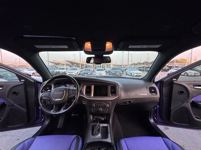 Used Dodge Charger SXT VII (LD) Facelift, 3.6 l, 2019 in Sharjah by Titanium Used Cars, Purple color. American Specs | AUTO.AE