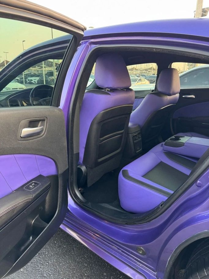 Used Dodge Charger SXT VII (LD) Facelift, 3.6 l, 2019 in Sharjah by Titanium Used Cars, Purple color. American Specs | AUTO.AE