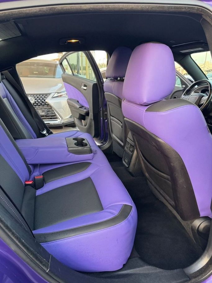 Used Dodge Charger SXT VII (LD) Facelift, 3.6 l, 2019 in Sharjah by Titanium Used Cars, Purple color. American Specs | AUTO.AE
