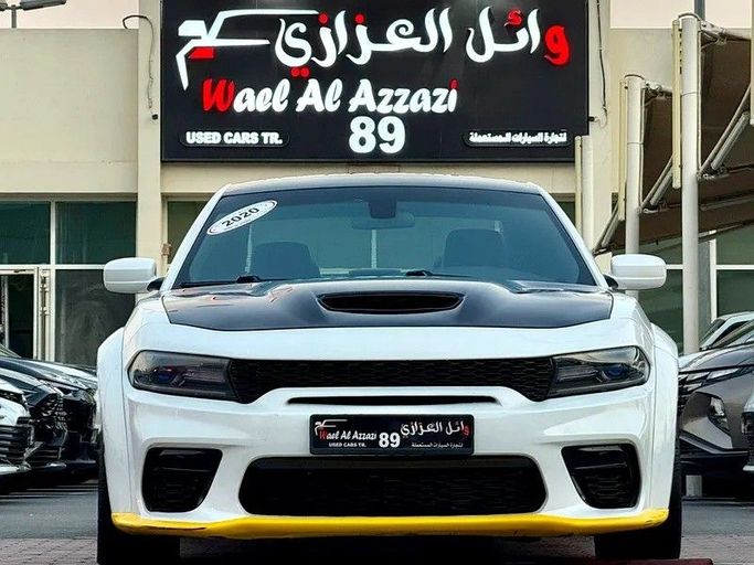 Used Dodge Charger SXT VII (LD) Facelift, 3.6 l, 2020 in Sharjah by Wael Al Azzazi Used Cars, White color. American Specs | AUTO.AE