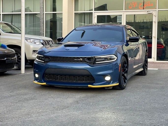 Used Dodge Charger SRT VII (LD) Facelift, 6.4 l, 2020 in Sharjah by Darb Al Saada Used cars, Blue color. American Specs | AUTO.AE