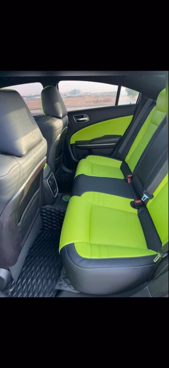 Used Dodge Charger SRT VII (LD) Facelift, 6.4 l, 2019 in Sharjah by Al Masah Al Malakia, Green color. American Specs | AUTO.AE