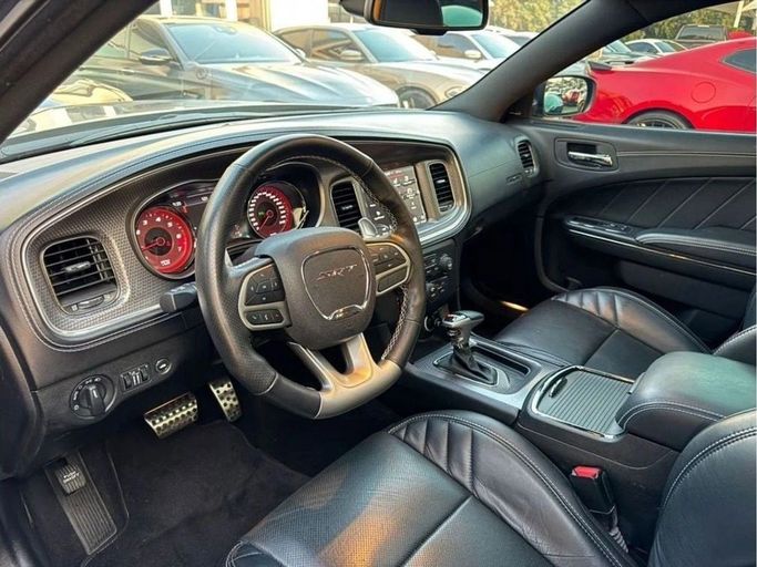 Used Dodge Charger Hellcat VII (LD) Facelift, 6.2 l, 2022 in Sharjah by Noor Al Seyoh Used Cars, Silver color. GCC Specs | AUTO.AE