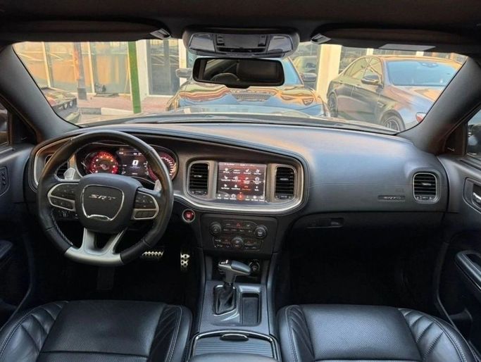 Used Dodge Charger Hellcat VII (LD) Facelift, 6.2 l, 2022 in Sharjah by Noor Al Seyoh Used Cars, Silver color. GCC Specs | AUTO.AE