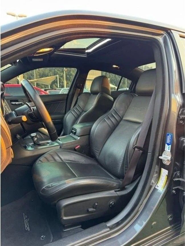 Used Dodge Charger Hellcat VII (LD) Facelift, 6.2 l, 2022 in Sharjah by Noor Al Seyoh Used Cars, Silver color. GCC Specs | AUTO.AE