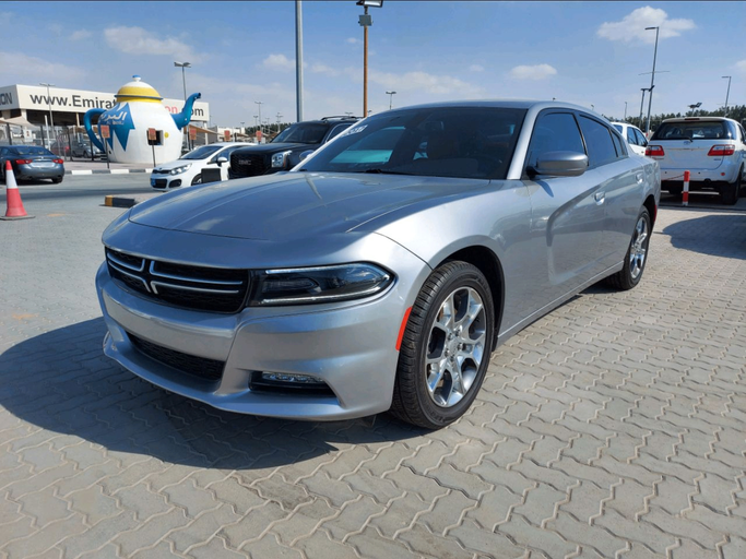 Used Dodge Charger SXT VII (LD) Facelift, 3.6 l, 2017 in Sharjah by Al Madar, Grey color. American Specs | AUTO.AE