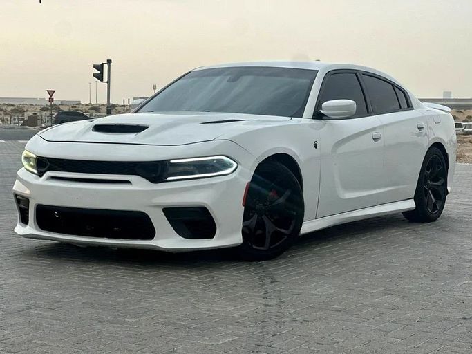 Used Dodge Charger R_T VII (LD) Facelift, 5.7 l, 2019 in Sharjah by Zone Used Cars, White color. American Specs | AUTO.AE