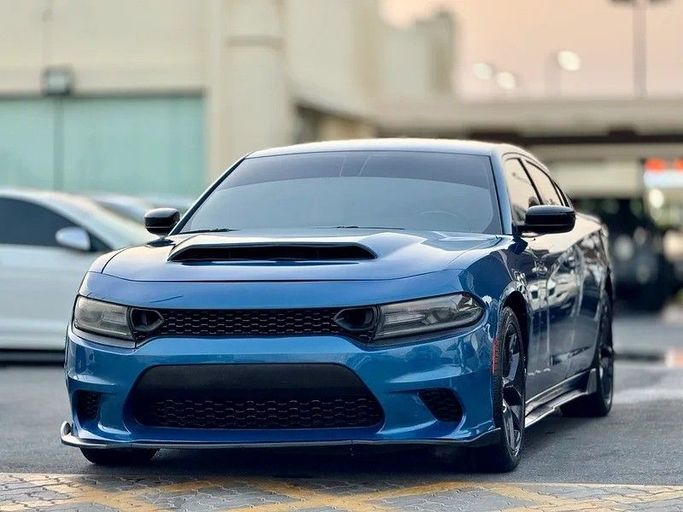 Used Dodge Charger SXT VII (LD) Facelift, 3.6 l, 2020 in Sharjah by ASAL ALHAIBAH USED CARS, Blue color. American Specs | AUTO.AE