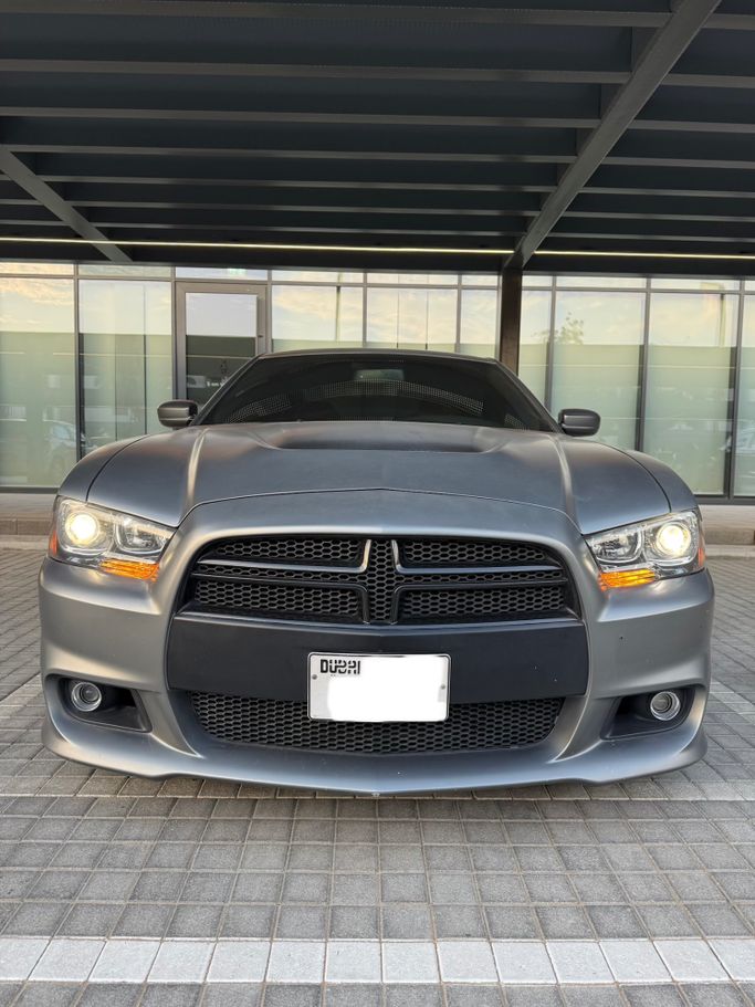 Used Dodge Charger SRT-8 VII (LD), 6.4 l, 2012 in Sharjah, Grey color. GCC Specs | AUTO.AE