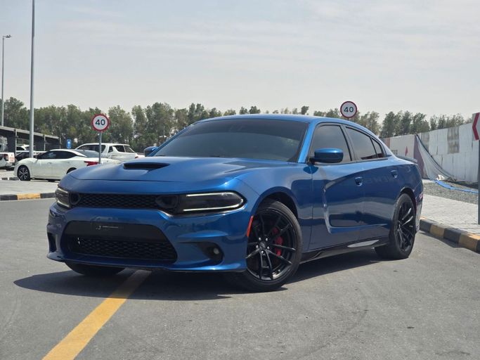 جديدة Dodge Charger SRT عملية فيس ليفت السابع (LD), 6.4 l, 2020 في في الشارقة من Zone Used Cars، اللون أزرق. المواصفات الأمريكية | AUTO.AE | إعلان #246786