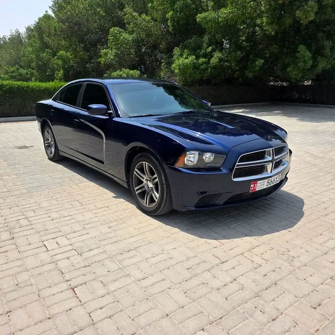 Used Dodge Charger VII (LD), 3.6 l, 2014 in UAE, Sharjah by AL HAMOOR AL THAHABI, Blue color. GCC Specs | AUTO.AE | Listing #279282