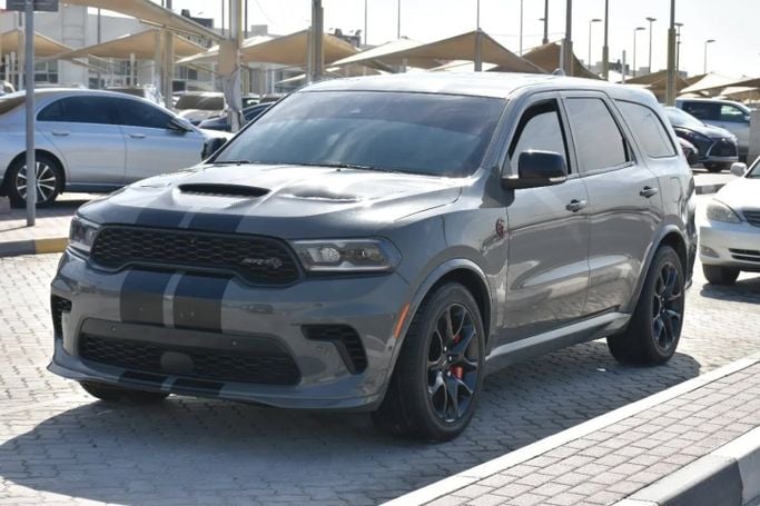 Used Dodge Durango III Facelift 2, 5.7 l, 2021 in Sharjah by Alfaris Used Cars, Grey color. Other | AUTO.AE