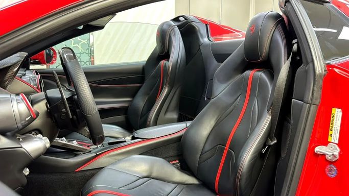 Подержанный Ferrari 812 GTS, 6.5 л, 2022 в ОАЭ, Шарджа от Speedcars Красный цвет. GCC | AUTO.AE | Объявление #295662 — фото 13 из 13