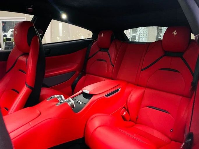 Used Ferrari GTC4Lusso T, 3.9 l, 2018 in Sharjah by Speed Cars, White color. GCC Specs | AUTO.AE