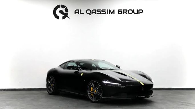 مستعملة Ferrari Roma, 3.9 l, 2023 في في الشارقة من Al Qassem Cars Trading، اللون أسود. المواصفات الأوروبية | AUTO.AE | إعلان #273664