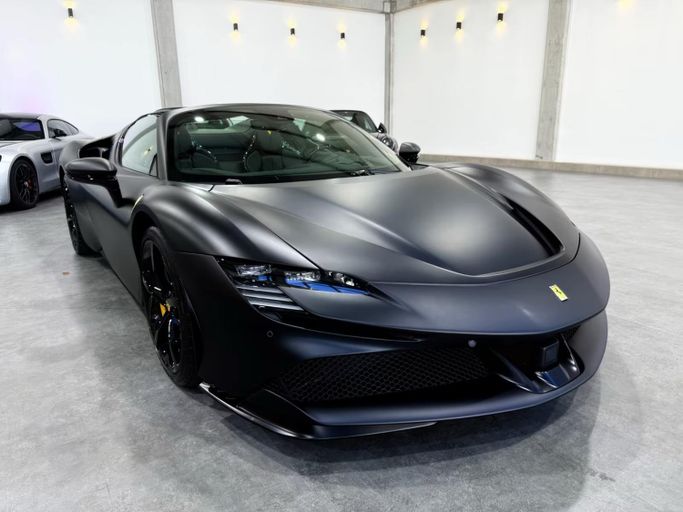 New Ferrari SF90 Stradale Spider F173, 4.0 l, 2025 in UAE, Sharjah by Osman Hasan, Black color.  | AUTO.AE | Listing #281104