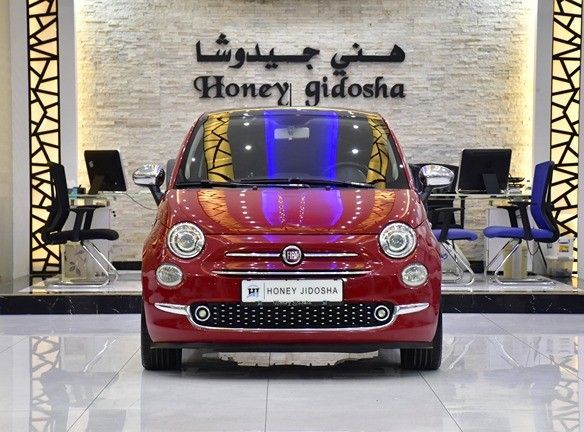 Подержанный Fiat 500 II Рестайлинг, 1.4 л, 2019 в Шардже от Honey Gidosha Used Cars Tr. Красный цвет.  | AUTO.AE