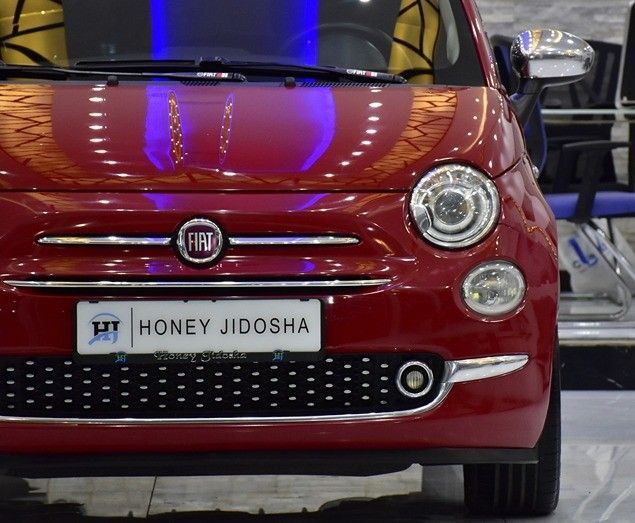 Подержанный Fiat 500 II Рестайлинг, 1.4 л, 2019 в Шардже от Honey Gidosha Used Cars Tr. Красный цвет.  | AUTO.AE